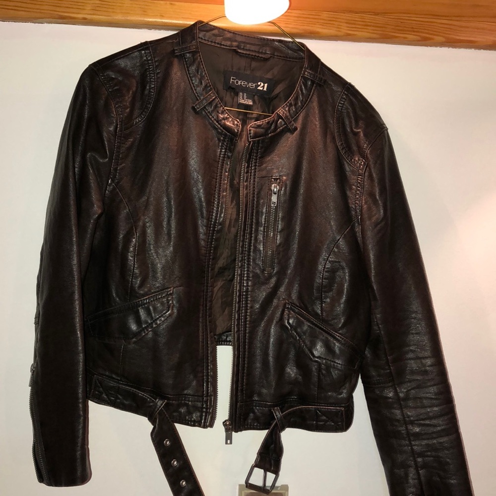 Forever 21 Leather Jacket